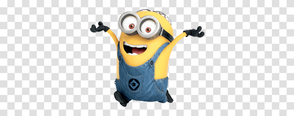 Happy Minions Clipart Background Funny Jokes For Whatsapp Status In English, Clothing, Apparel, Toy, Can Transparent Png