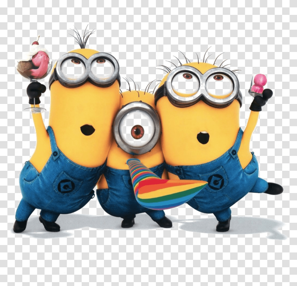 Happy Minions Image, Inflatable Transparent Png