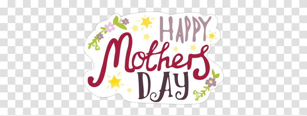 Happy Mother Day, Label, Alphabet, Sticker Transparent Png