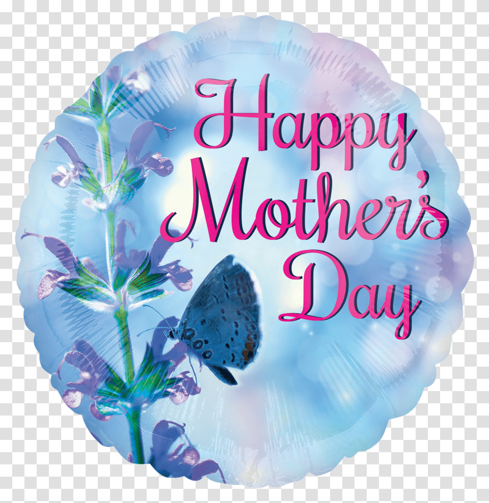 Happy Mother's Day Blue, Birthday Cake, Animal Transparent Png