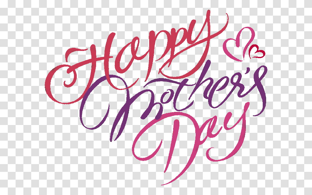 Happy Mothers Day Background, Calligraphy, Handwriting, Letter Transparent Png
