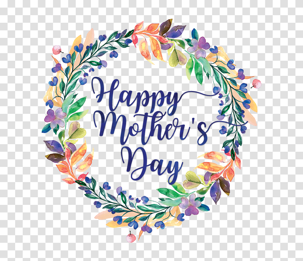 Happy Mothers Day Flower Frame Happy Mothers Day, Graphics, Art, Floral Design, Pattern Transparent Png