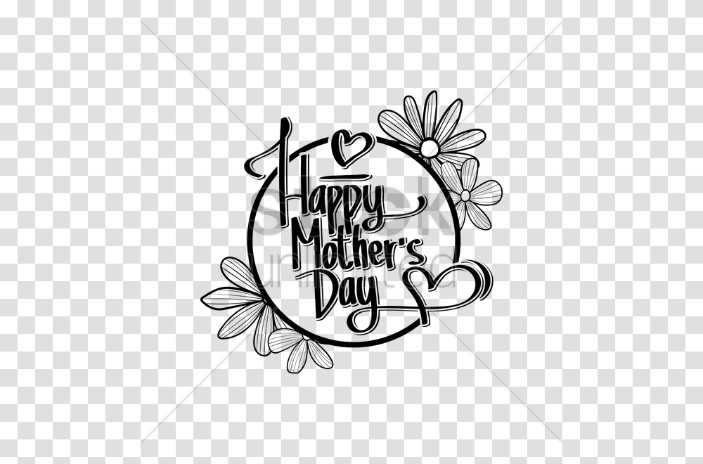Happy Mothers Day Vector Image, Bow, Triangle, Pole Vault Transparent Png