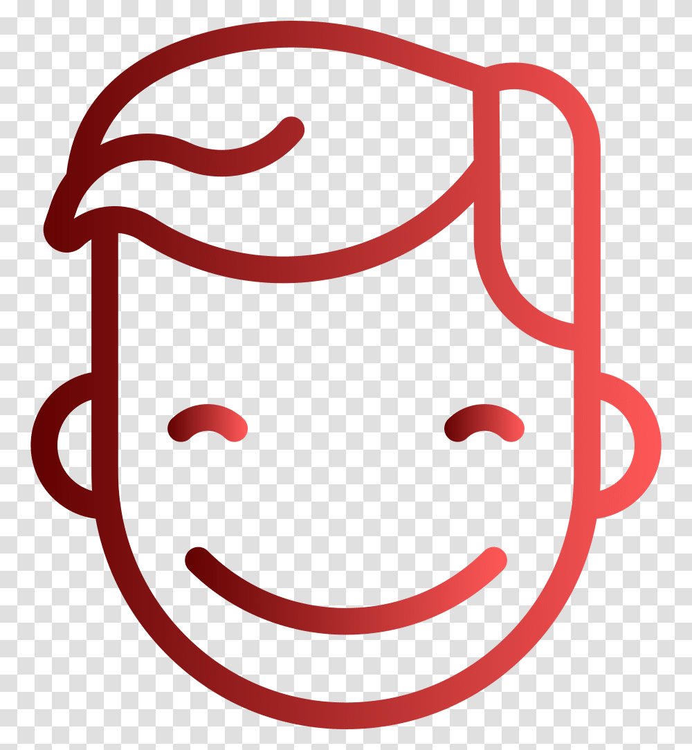 Happy Mouth Child, Label, Number Transparent Png