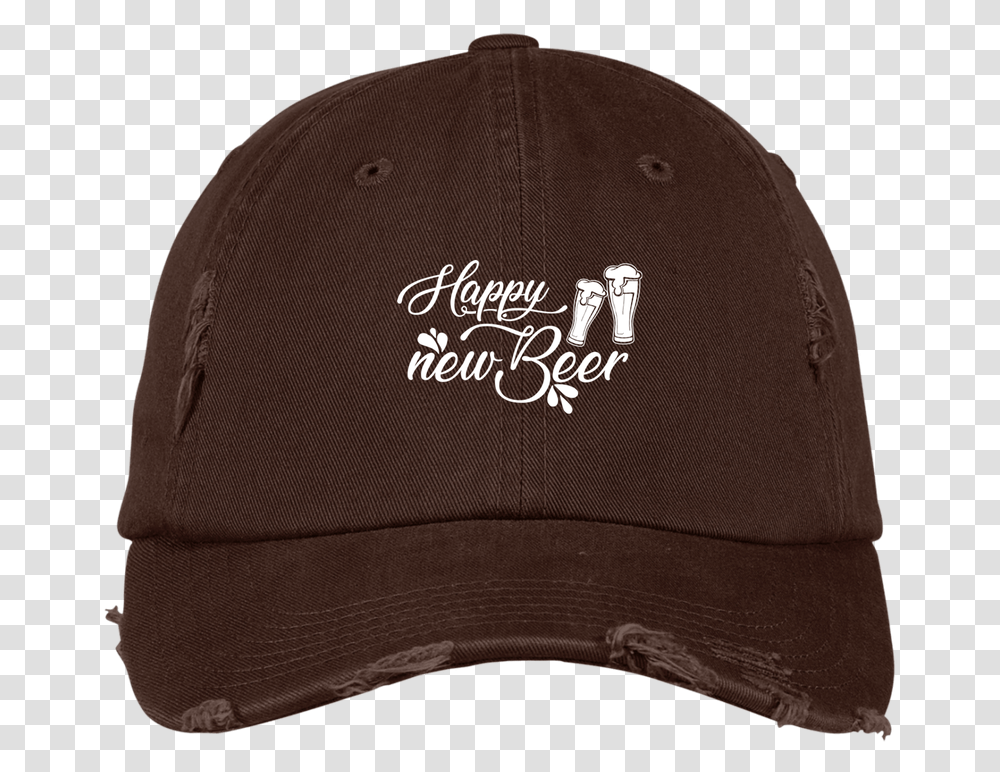 Happy New Beer Baseball Cap, Apparel, Hat Transparent Png