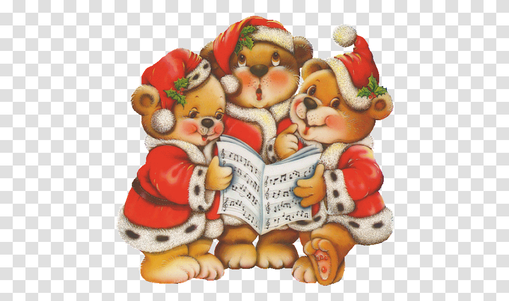 Happy New Year 2013 Wreath Background Lowgif Christmas Singing Animated Gif, Figurine, Toy, Text, Book Transparent Png