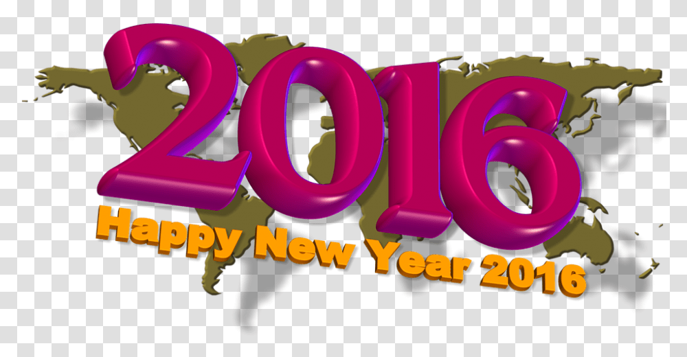Happy New Year 2016 Radio Satellite New Year, Text, Alphabet, Word, Number Transparent Png