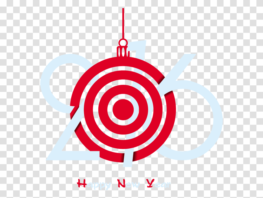 Happy New Year 2016 Sign With Target Board Across Jordan Challenger Team, Dynamite, Bomb, Weapon Transparent Png