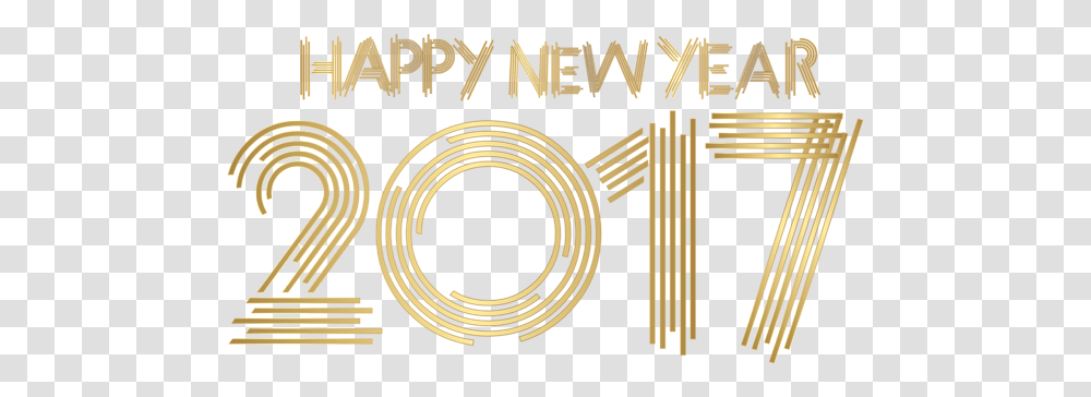 Happy New Year 2017 3 Image Graphic Design, Text, Alphabet, Symbol, Novel Transparent Png