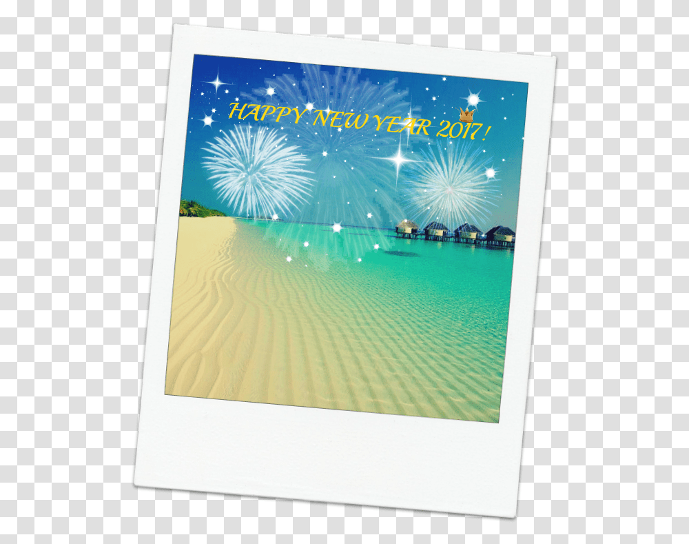 Happy New Year 2017 - Caribbean Days And Nights Graphic Design, Lighting, Art, Screen, Electronics Transparent Png