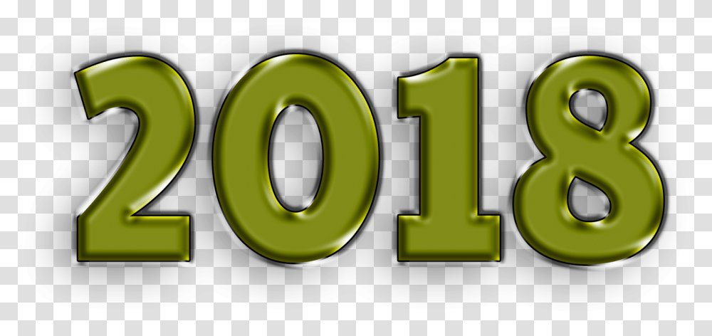 Happy New Year 2018 Countdown Circle, Number, Toy Transparent Png