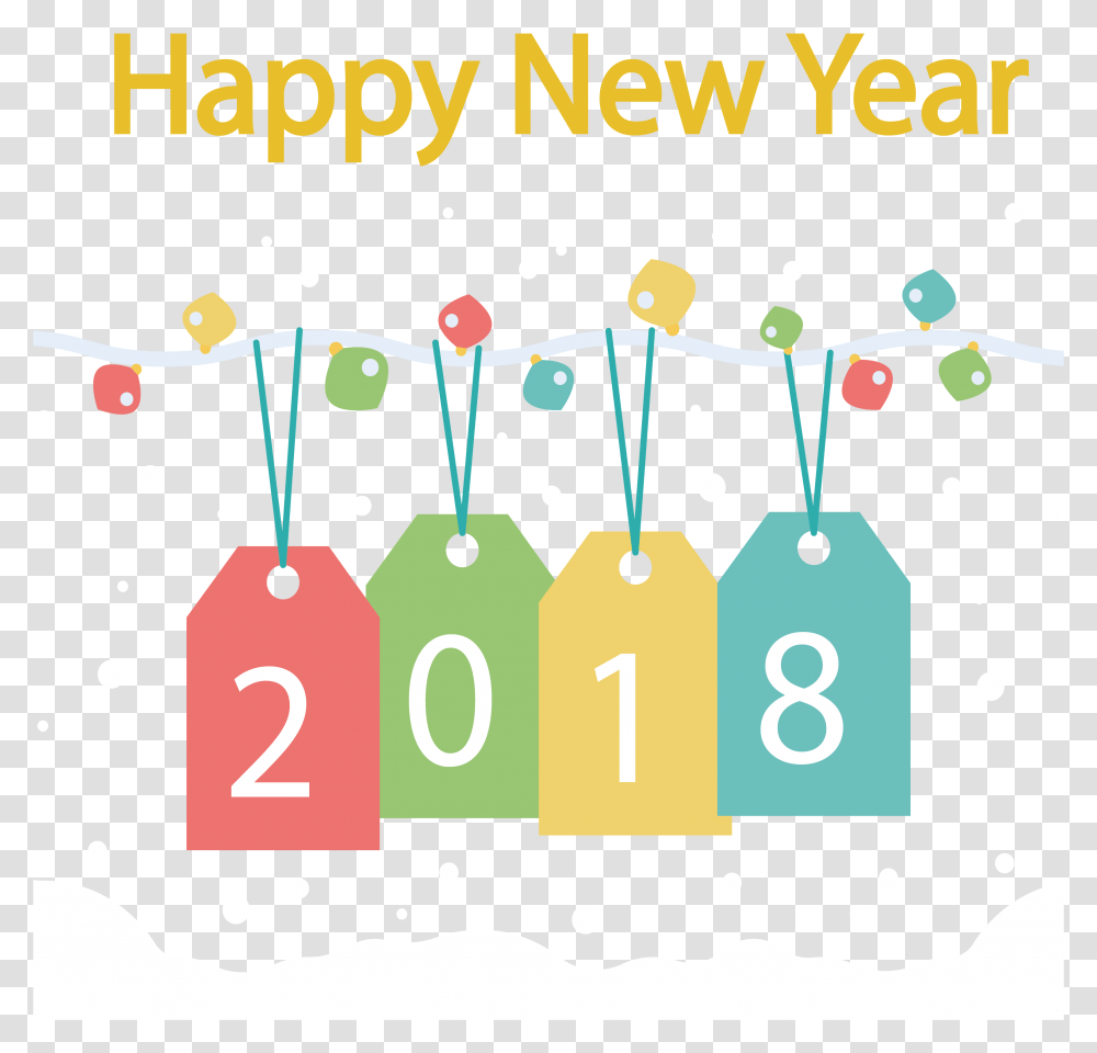 Happy New Year 2018, Scoreboard Transparent Png
