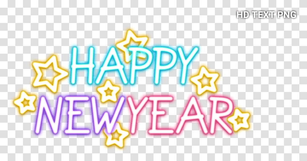 Happy New Year 2019 Clip Art, Text, Peeps, Pac Man Transparent Png