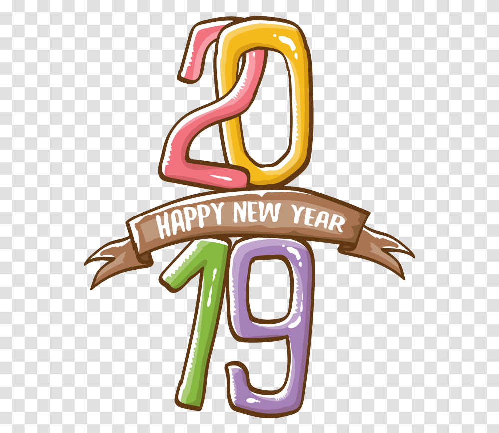 Happy New Year 2019 Funny, Alphabet, Interior Design, Word Transparent Png