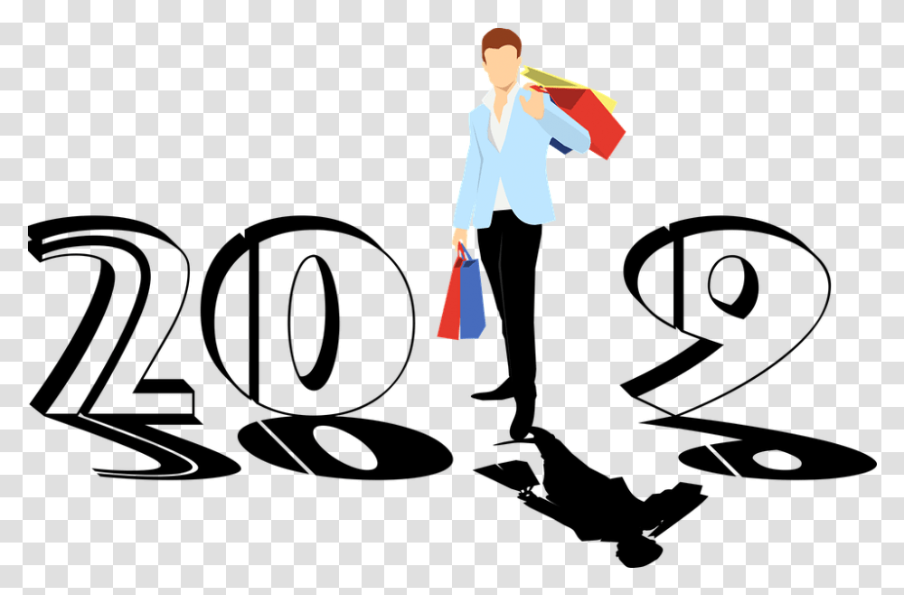 Happy New Year 2019 Wishes Special Unique Wishes Fashion New Year 2019, Person, Human, Shopping, Bag Transparent Png