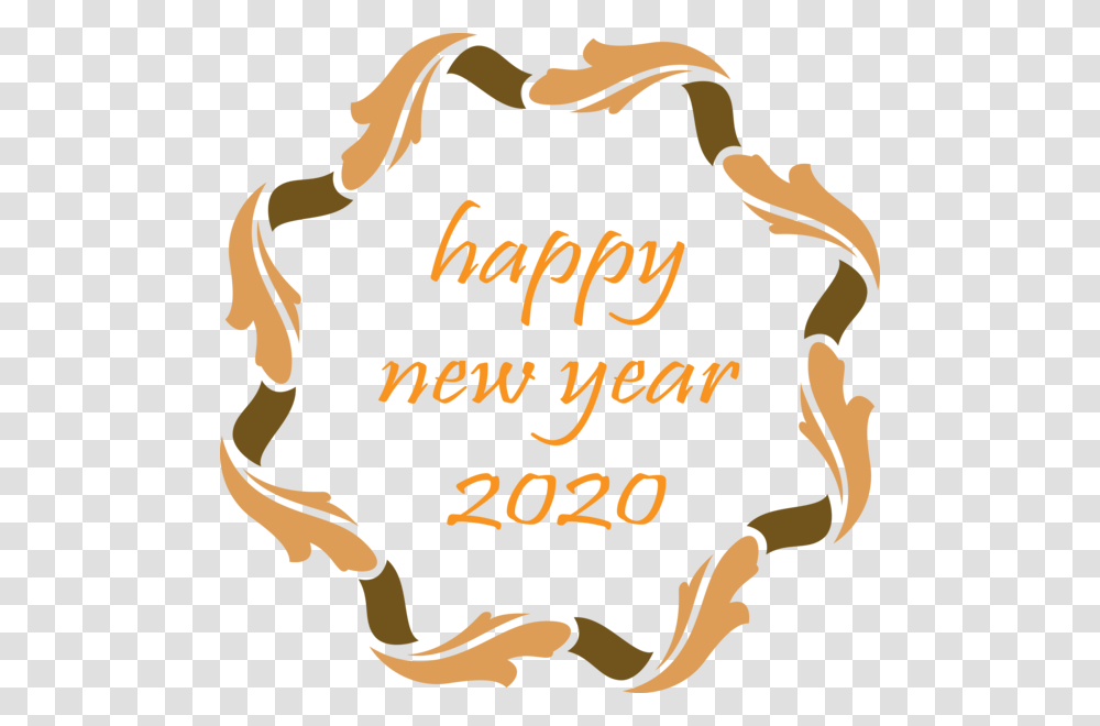 Happy New Year 2020 Clipart, Label, Person, Alphabet Transparent Png