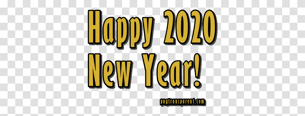 Happy New Year 2020 Happy New Year 2020 Vertical, Text, Number, Symbol, Alphabet Transparent Png