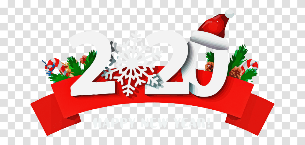 Happy New Year 2020 Happy New Year 5e00ac4ecf25a0 Santa Claus 2020, Floral Design, Pattern Transparent Png