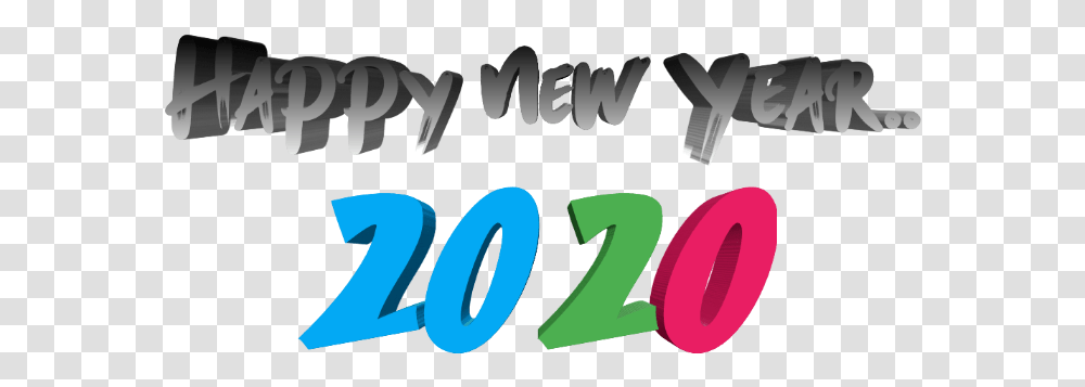 Happy New Year 2020 Icon Background Graphic Design, Number, Alphabet Transparent Png