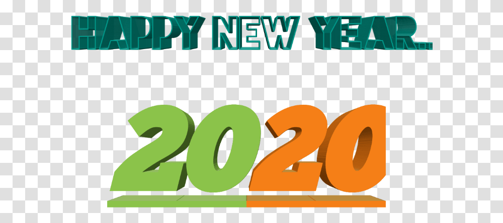 Happy New Year 2020 Icon Images Graphic Design, Number, Word Transparent Png