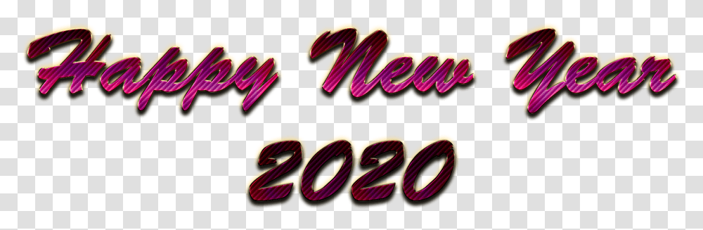 Happy New Year 2020 Image Background Oval, Label, Light, Purple Transparent Png