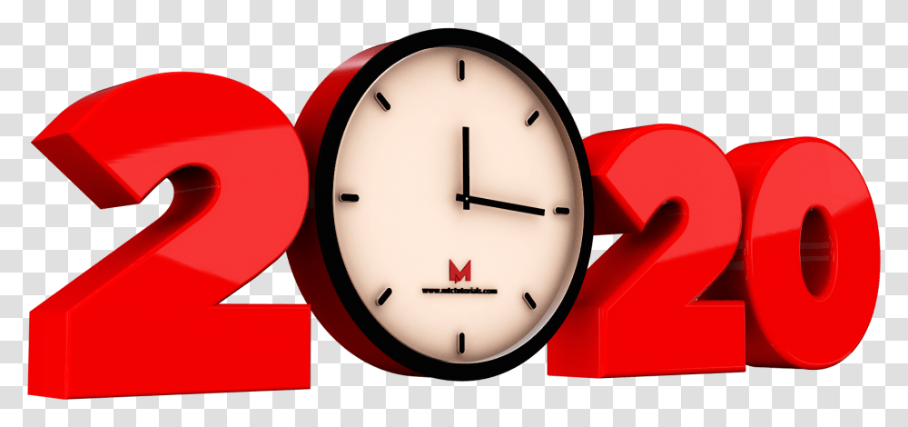 Happy New Year 2020 Images Free Download Happy New Year, Analog Clock Transparent Png