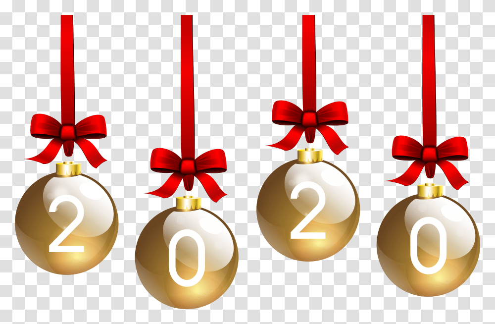 Happy New Year 2020, Ornament, Lamp, Gold Transparent Png