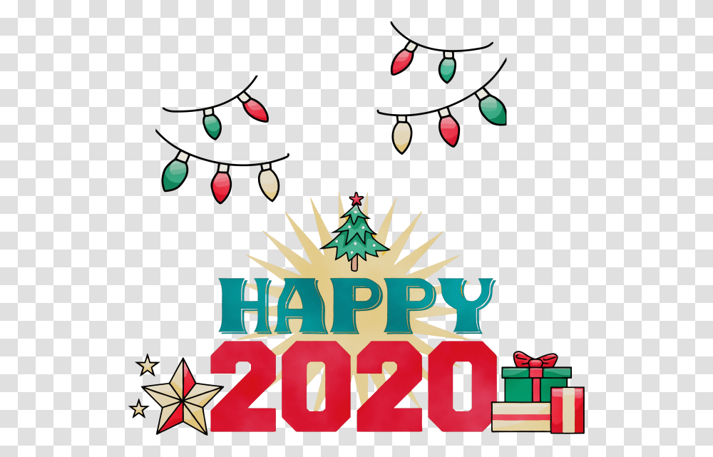 Happy New Year 2020, Poster, Advertisement Transparent Png
