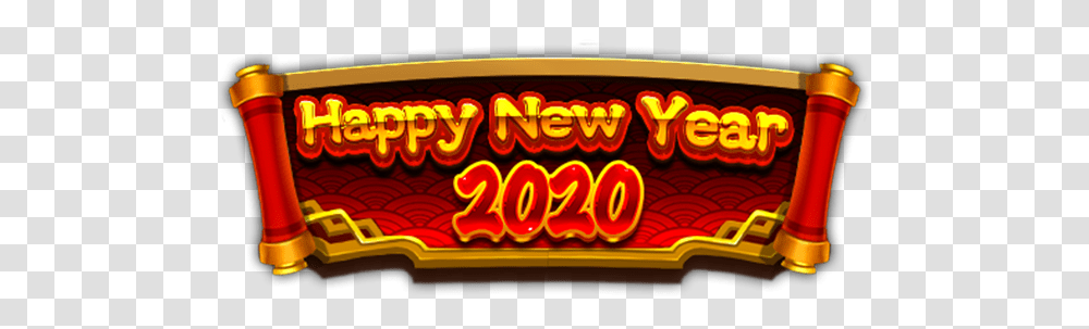 Happy New Year 2020 Widget Happy New Year 2020 Golden, Slot, Gambling, Game, Meal Transparent Png