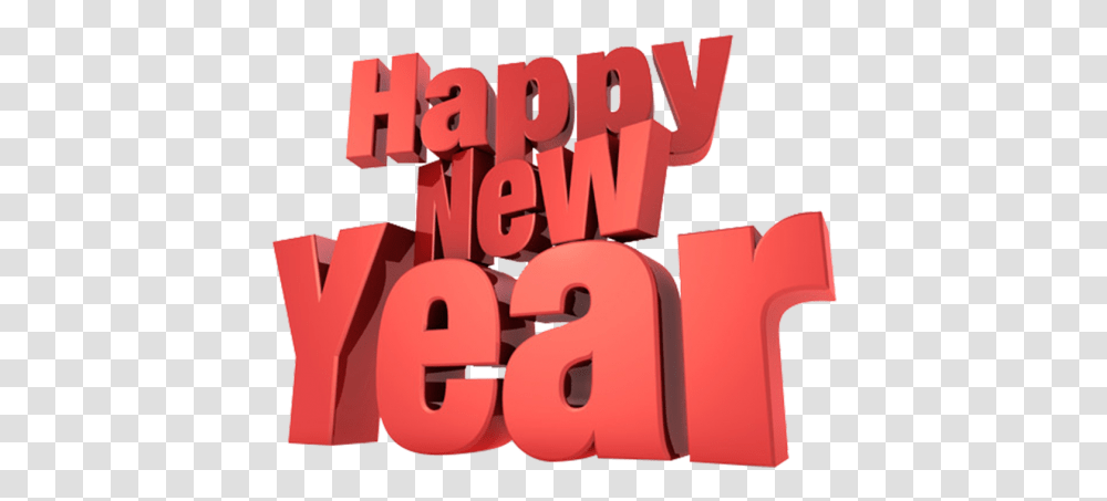 Happy New Year 3d Text Image Free Happy New Year Text, Word, Alphabet, Number, Symbol Transparent Png