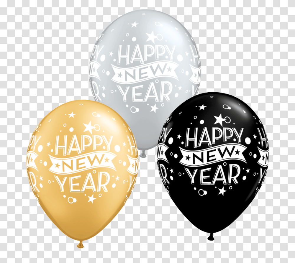 Happy New Year Balloons Transparent Png