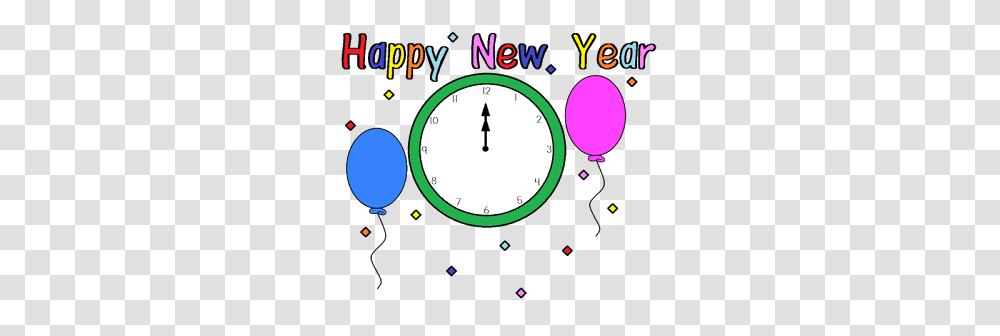 Happy New Year Clip Art, Clock Tower, Architecture, Building, Analog Clock Transparent Png