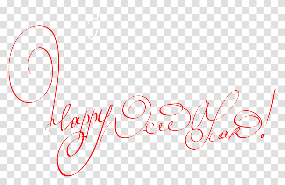 Happy New Year Clip Arts Happy New Year Small Cliparts, Alphabet, Handwriting, Light Transparent Png