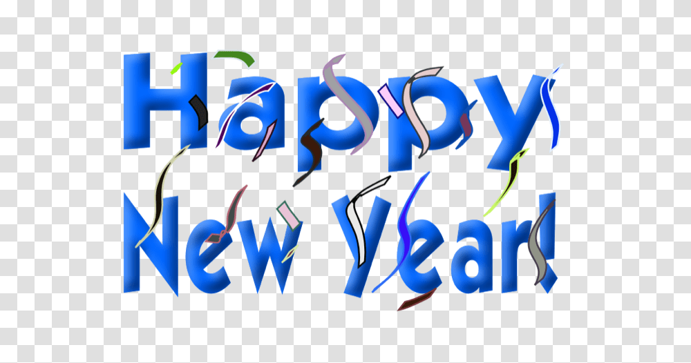 Happy New Year Clipart And Animations, Word, Logo Transparent Png