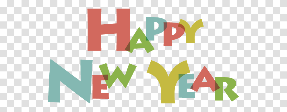 Happy New Year Clipart Graphics, Alphabet, Number Transparent Png