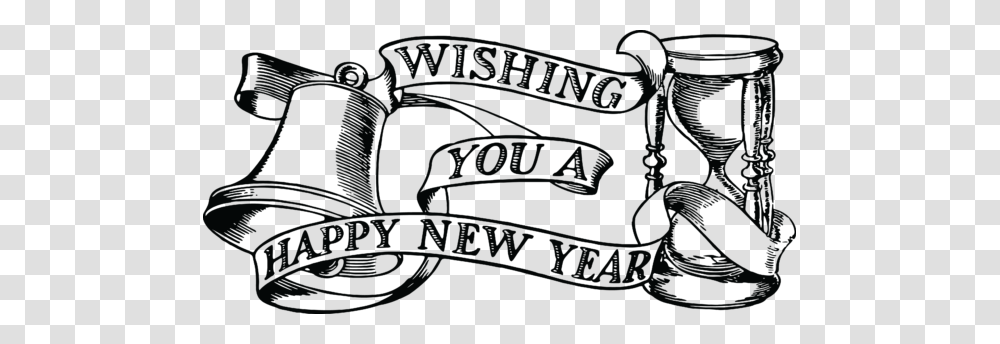 Happy New Year Free Clip Art Picture Inspirations, Crowd, Housing Transparent Png