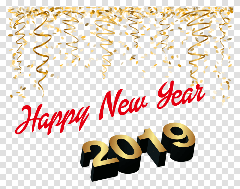 Happy New Year Free Download Happy New Year, Paper Transparent Png