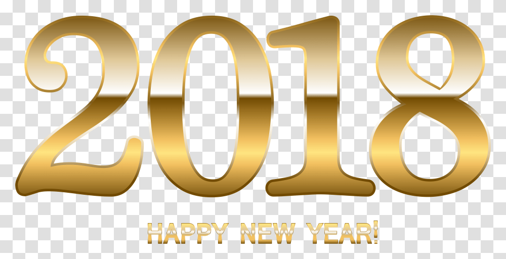 Happy New Year Graphic Design, Number, Word Transparent Png