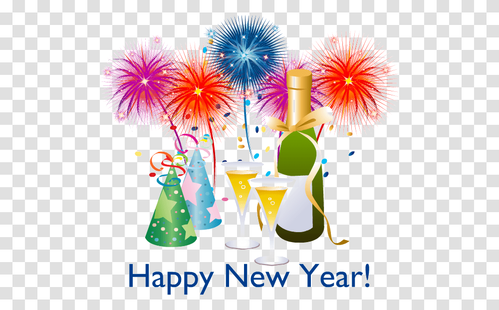 Happy New Year Happy New Year Vector New Year Clipart, Nature, Outdoors, Fireworks, Night Transparent Png
