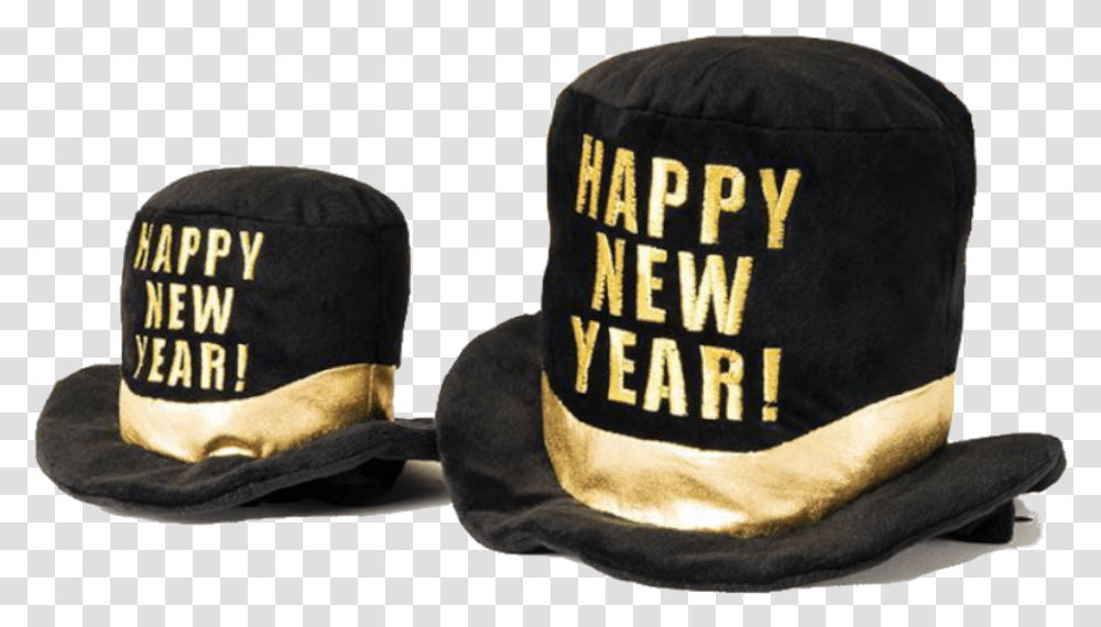 Happy New Year Hat For Dogs Cowboy Hat, Clothing, Apparel, Sun Hat, Baseball Cap Transparent Png