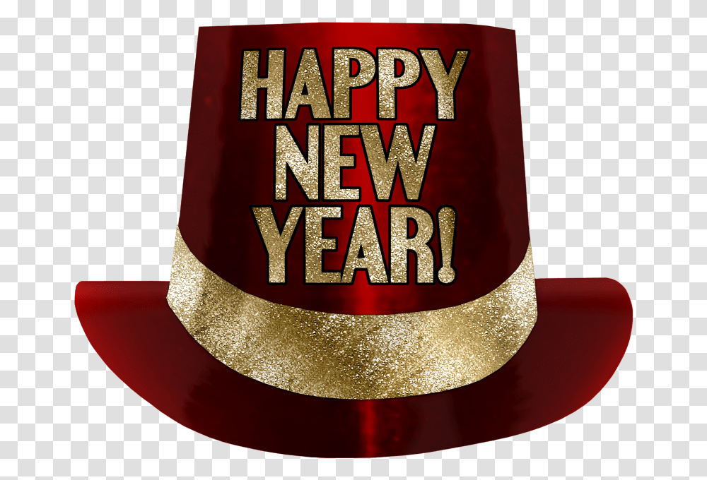 Happy New Year Hat Happy New Year 2012 Cards, Apparel, Party Hat, Birthday Cake Transparent Png