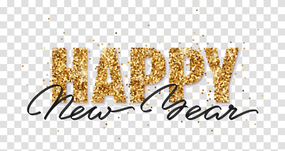 Happy New Year Hd Vector Years, Text, Confetti, Paper, Alphabet Transparent Png