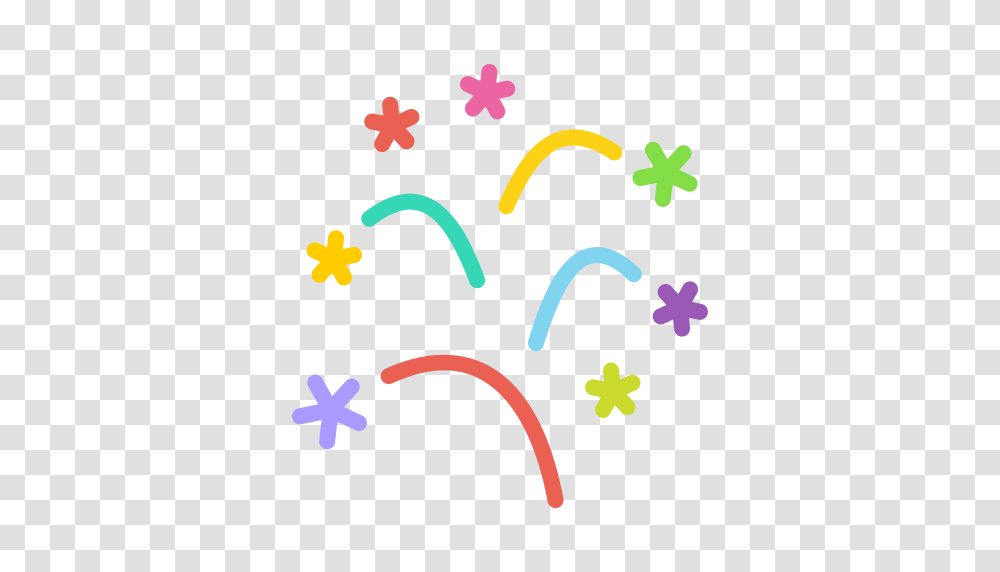 Happy New Year Icon, Paper, Confetti Transparent Png