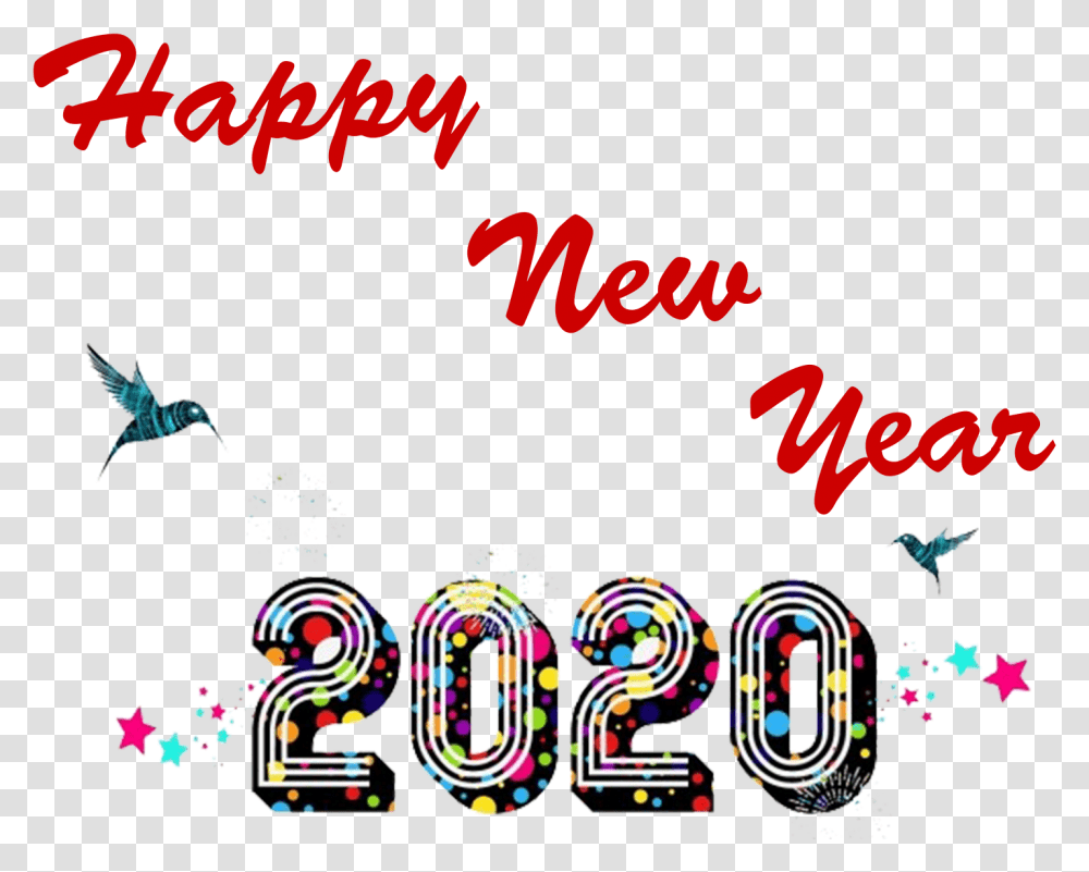 Happy New Year Image 2020 Photo Background Graphic Design, Number, Alphabet Transparent Png
