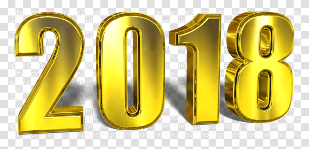 Happy New Year Images Happy New Year 2018 Text, Number, Mouse, Hardware Transparent Png