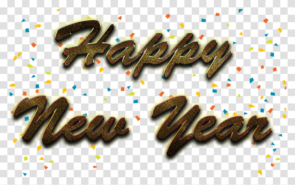 Happy New Year Letter Photos Mart Happy New Year Hd Letter 2020, Sweets, Food, Text, Label Transparent Png