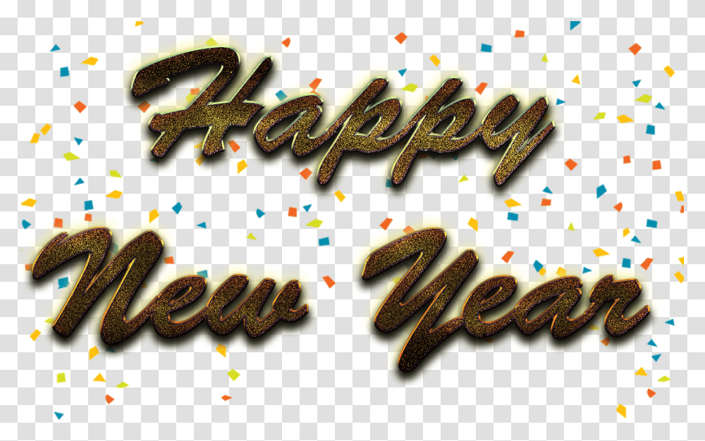 Happy New Year Letter Photos Teachers Day Clip Art, Food, Sweets, Label Transparent Png