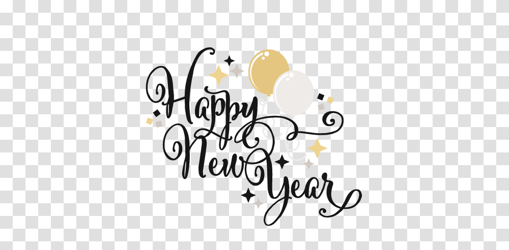 Happy New Year No Background, Ball, Balloon, Greeting Card Transparent Png