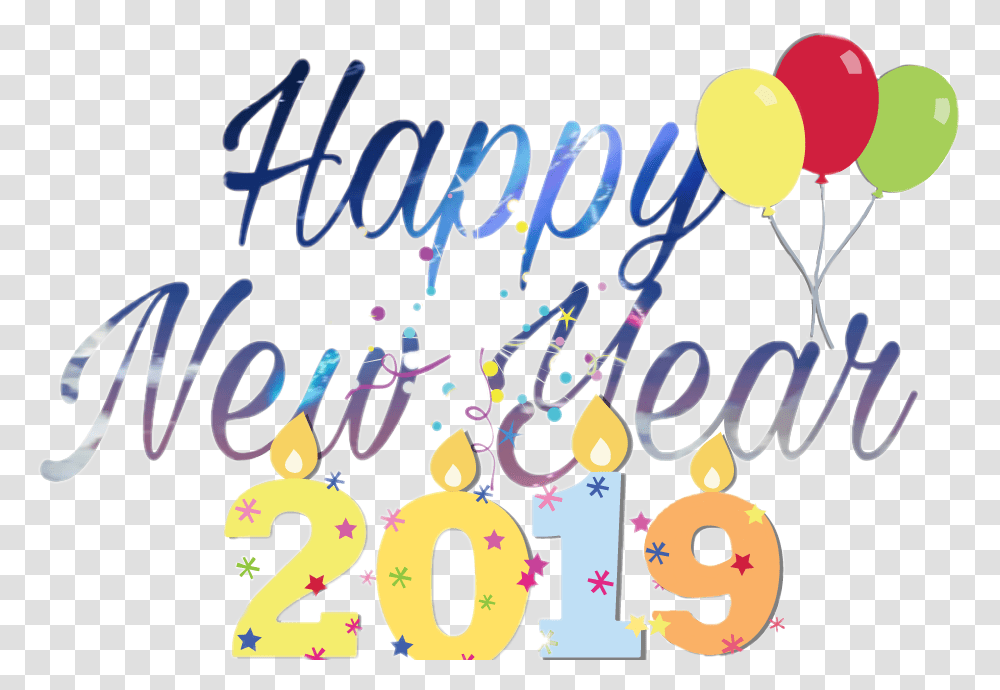 Happy New Year, Number, Flyer Transparent Png