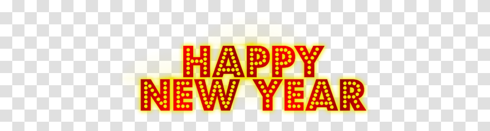 Happy New Year, Pac Man, Lighting, Label Transparent Png
